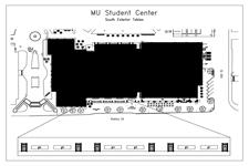 MU Student Center Tables 5-6 (Outside)